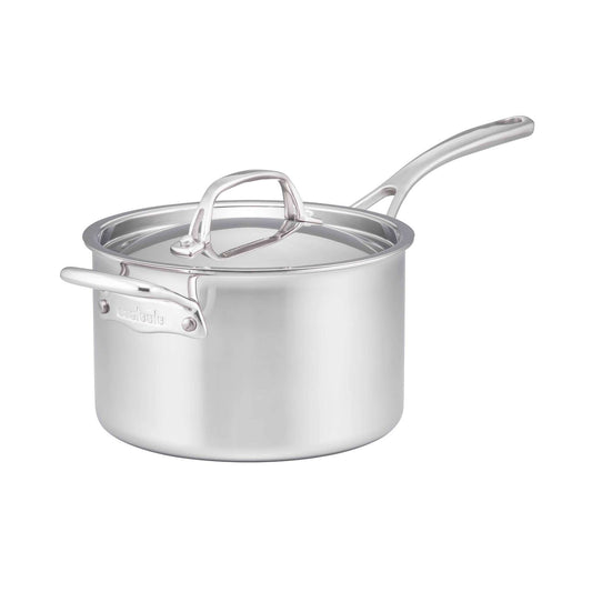 Essteele Eternità Clad Stainless Steel Induction Covered Saucepan 20cm/3.7L