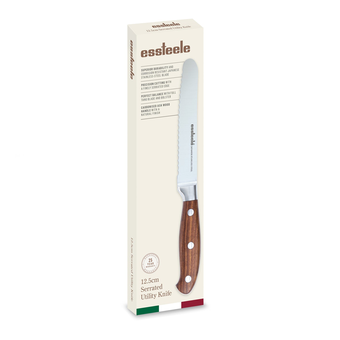 Essteele 12.5cm Serrated Utility Knife