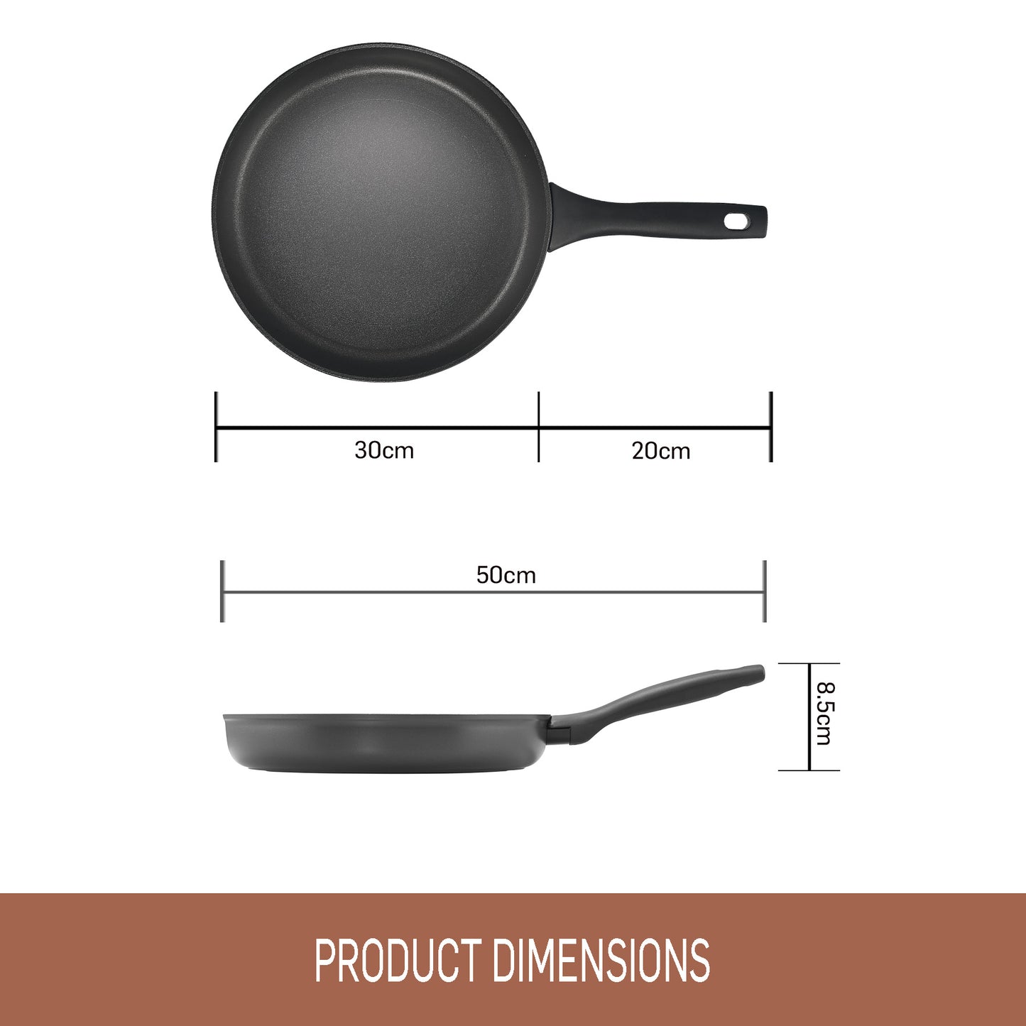 Essteele Per Domani Nonstick Induction Open French Skillet 30cm