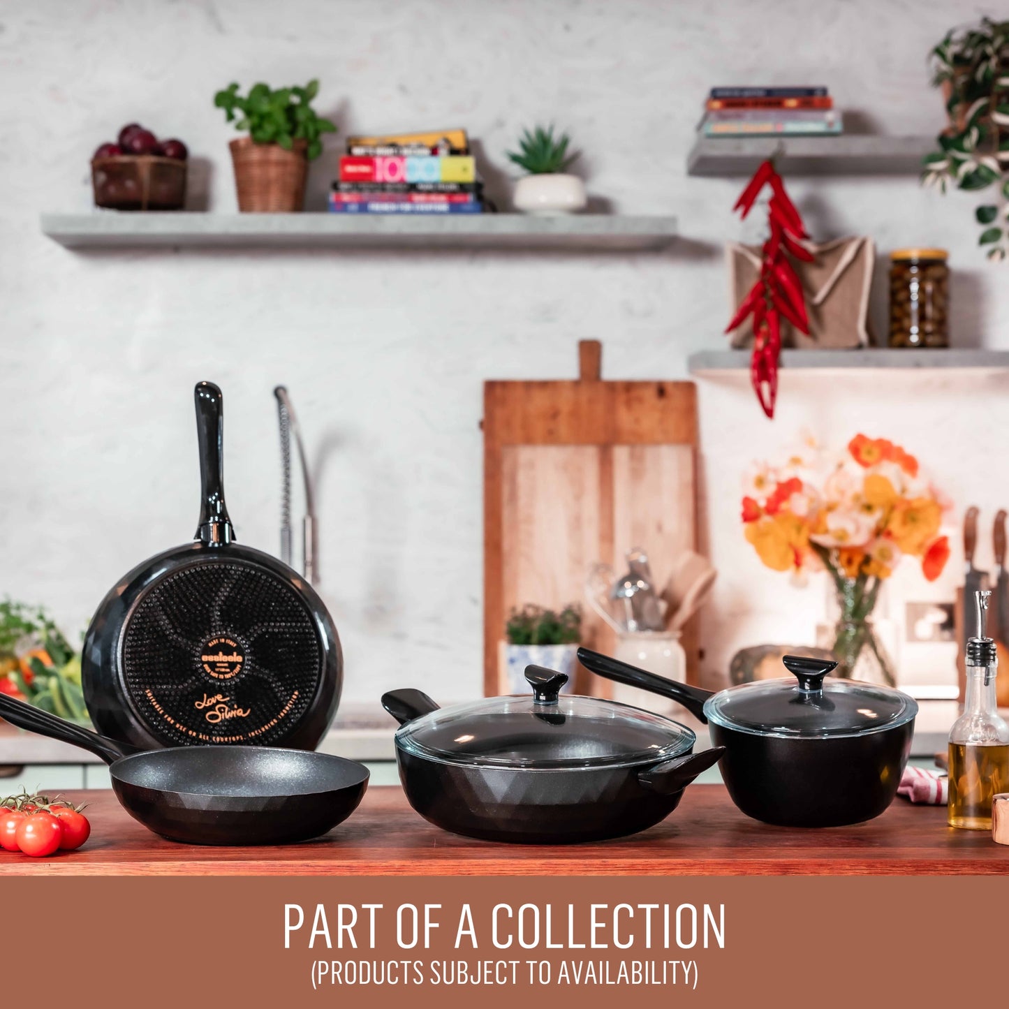 Essteele Per Silvia Nonstick Induction Skillet Twin Pack 24/28cm