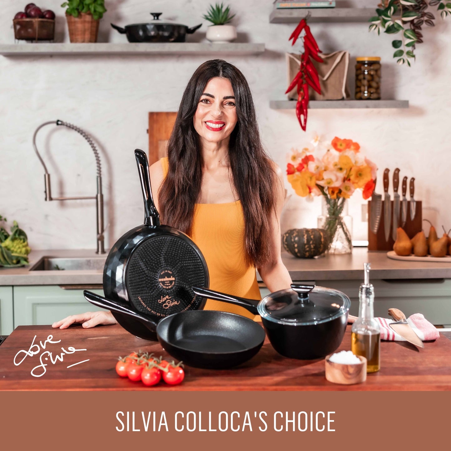 Essteele Per Silvia Nonstick Induction Skillet Twin Pack 24/28cm