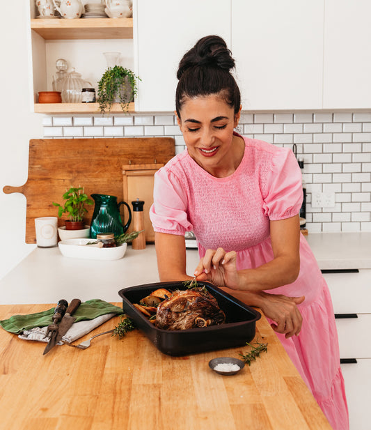 Roast Leg of Lamb with Potatoes