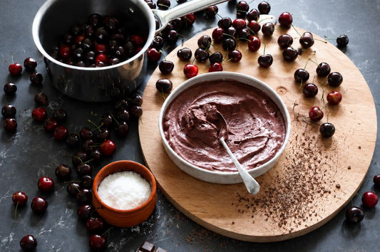 Cherry Choc Coconut Ice Cream