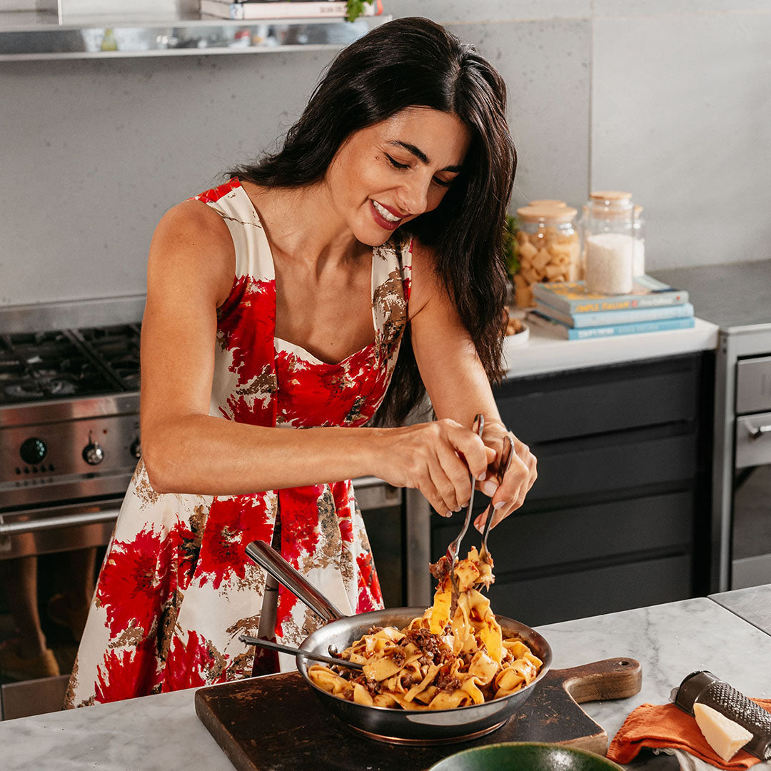 Slow Cooked Pork Ragú with Pappardelle Pasta