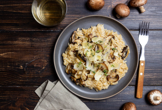 Mushroom Risotto With The Pressure Cooker
