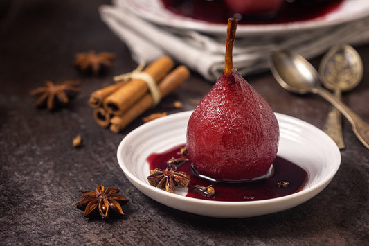 Poached Pears With The Pressure Cooker