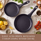 Additional angle: For searing, frying and everyday cooking – ceramic nonstick coated aluminium – Essteele Per Domani Ceramic Induction Open French Skillet 20cm