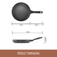 Essteele Per Domani Ceramic Induction Open French Skillet 30cm