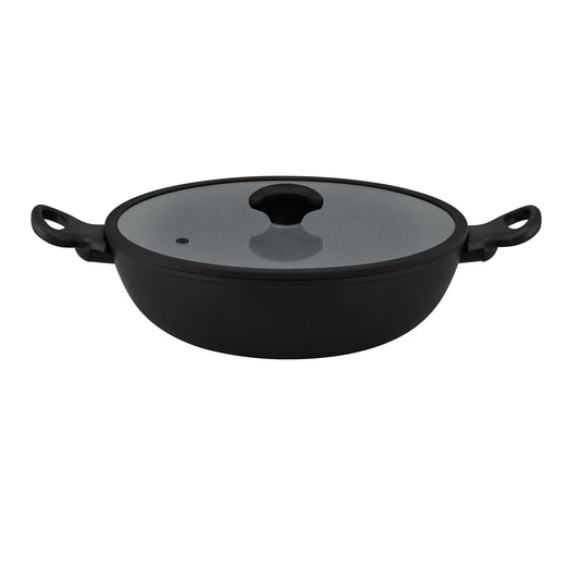 Essteele Per Domani Ceramic Induction Covered Wok 30cm
