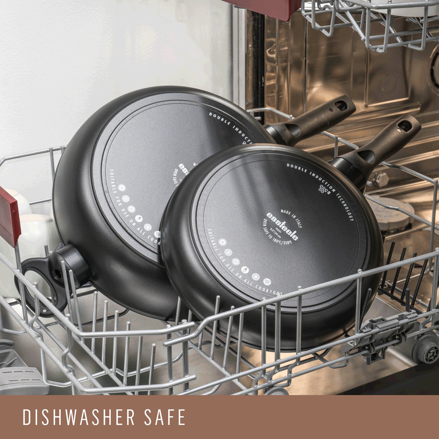 Essteele Per Domani Ceramic Induction Covered Sautéuse 28cm/4L