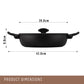 Essteele Per Domani Ceramic Induction Covered Sautéuse 28cm/4L
