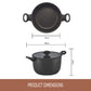 Essteele Per Domani Ceramic Induction Covered Casserole 24cm/5.5L