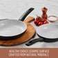 Essteele Essenza Ceramic Nonstick Induction Open French Skillet 24cm