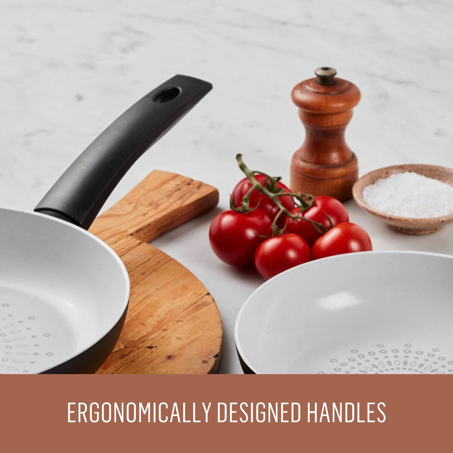Essteele Essenza Ceramic Nonstick Induction Open French Skillet 32cm