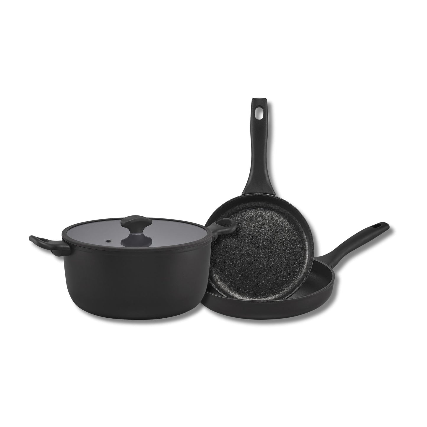 Essteele Per Domani Nonstick Induction 3 Piece Essentials Cookware Set