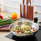 Essteele Eternità Stainless Steel Induction Open Wok 34cm