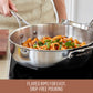 Essteele Eternità Stainless Steel Induction Open Wok 34cm