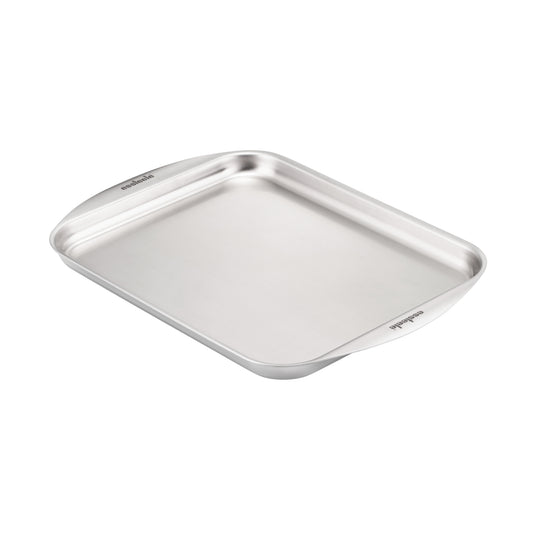 Essteele Clad Ovenware Stainless Steel Baking Sheet 23cm x 32cm x 2.5cm