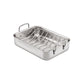 Essteele Stainless Steel Roaster With Rack 35cm x25cm x8cm