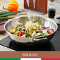 Essteele Eternità Stainless Steel Induction Covered Chefs Pan with Helper Handle 28cm