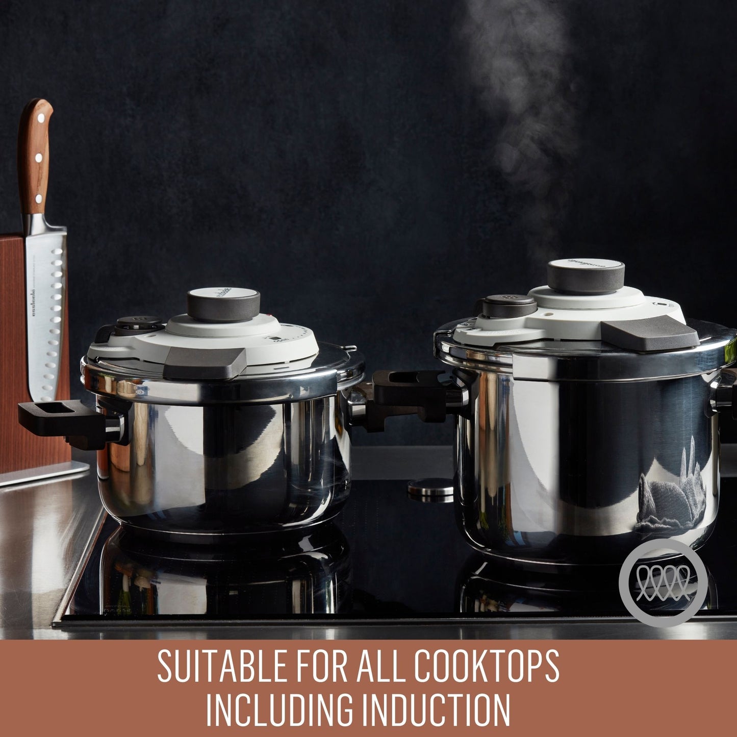 Essteele Per Velocita Stainless Steel Pressure Cooker 22cm/8L
