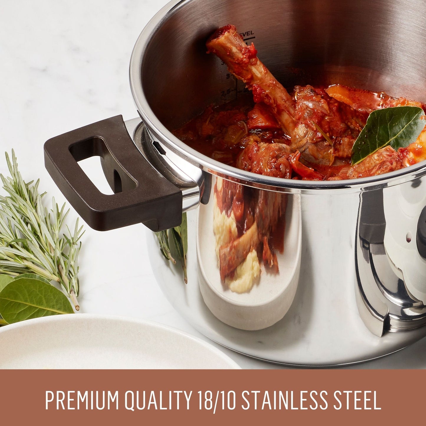 Essteele Per Velocita Stainless Steel Pressure Cooker 22cm/8L