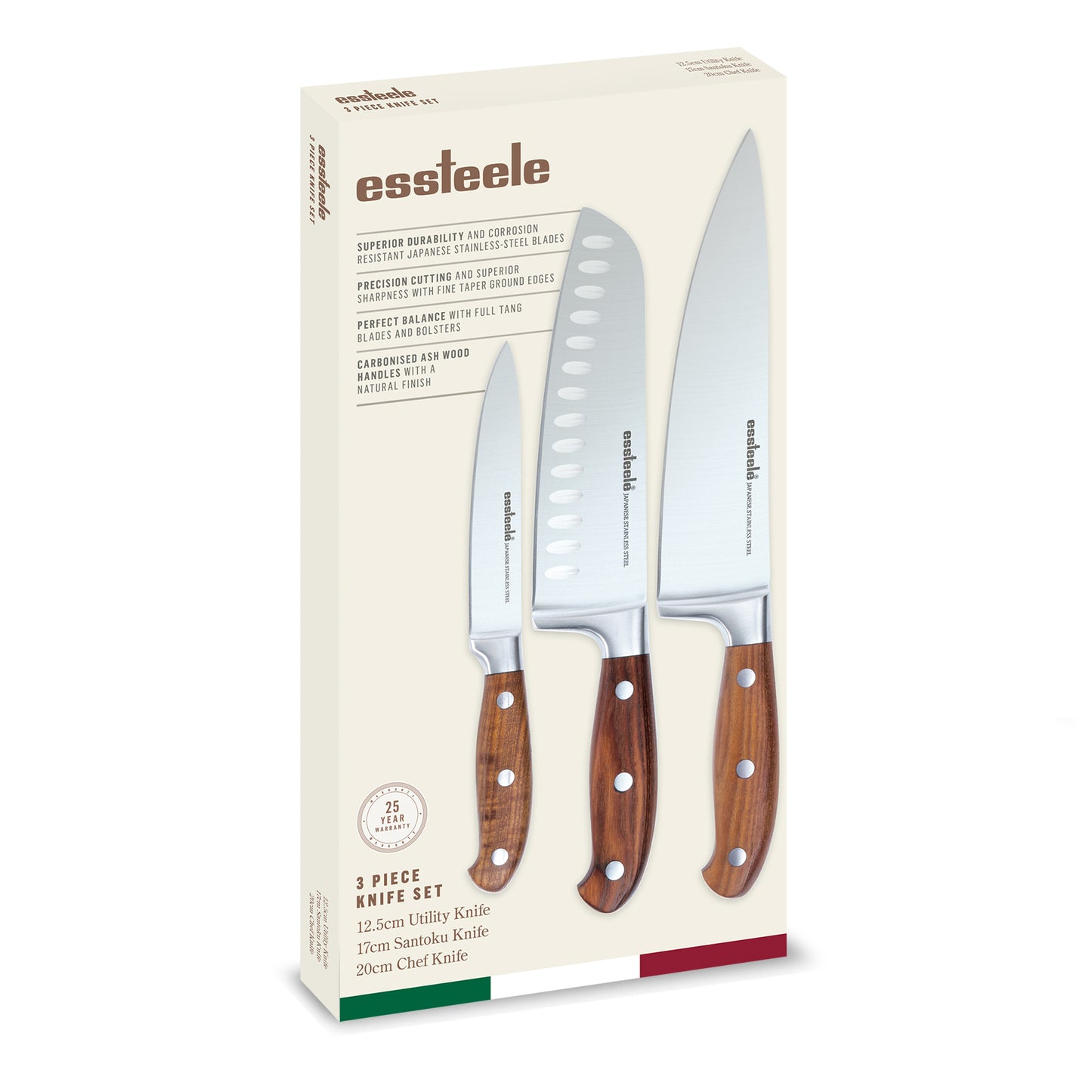 Essteele 3 Piece Knife Set