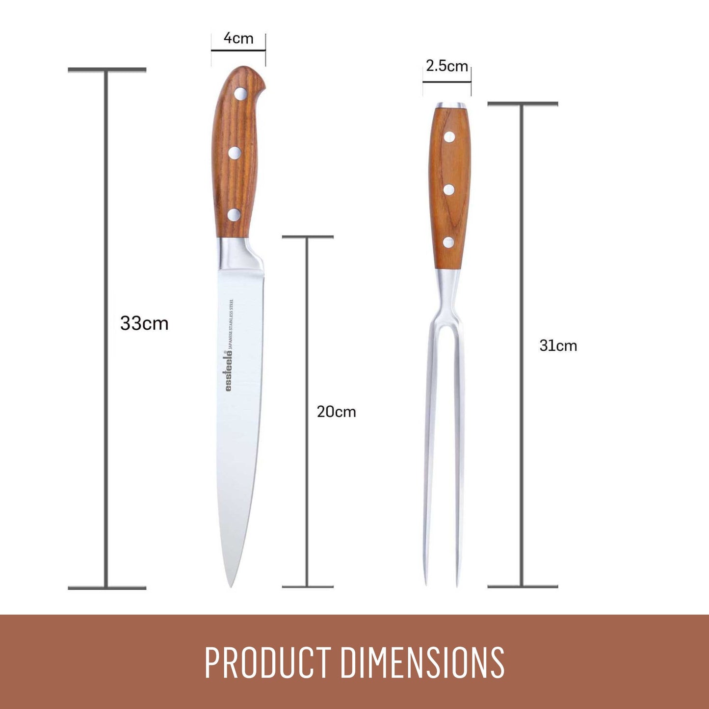 Essteele 2 Piece Carving Set