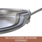 Essteele Per Amore Clad Stainless Steel Induction Open Skillet 30cm
