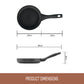 Essteele Per Domani Nonstick Induction Open French Skillet 20cm