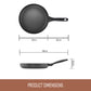 Essteele Per Domani Nonstick Induction Open French Skillet 30cm