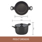 Essteele Per Domani Nonstick Induction Covered Casserole 24cm/5.5L