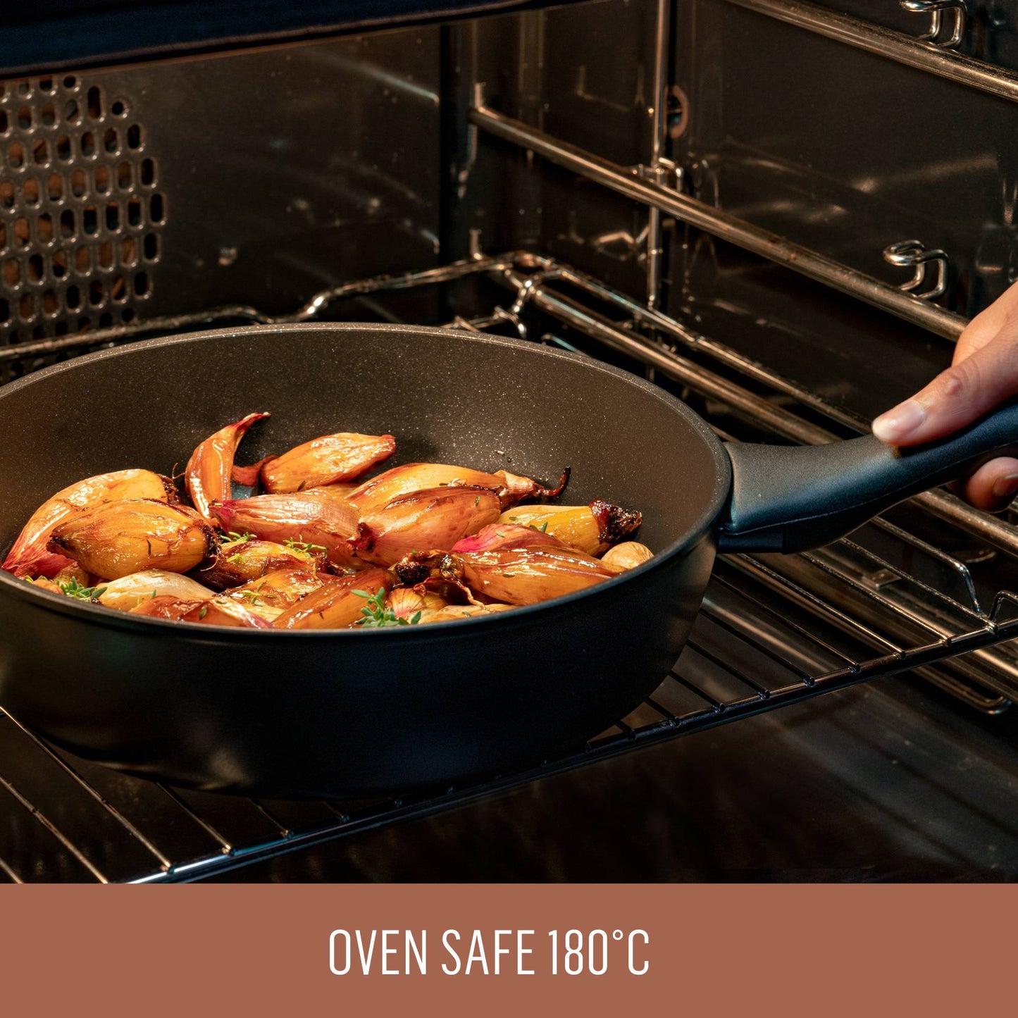 Essteele Per Domani Nonstick Induction Covered Wok 30cm
