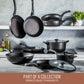 Essteele Per Salute Nonstick Induction Covered Sauté 32cm/5.7L