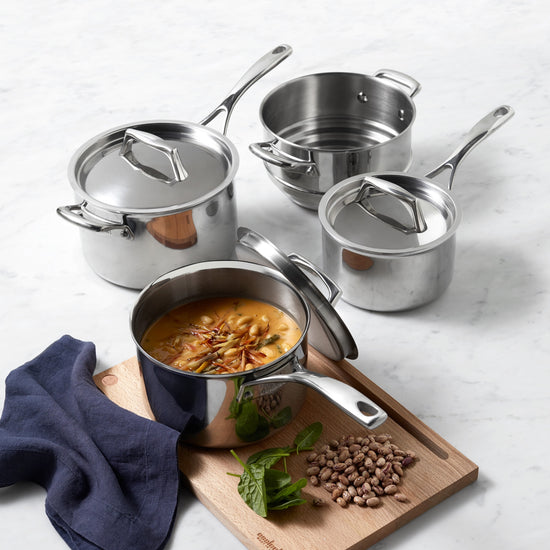 Essteele Per Sempre Clad Induction 4 Piece Cookware Set Essteele