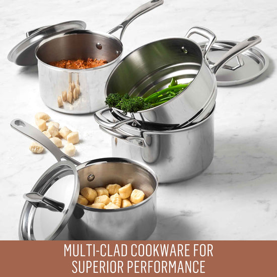 Essteele Per Sempre Clad Induction 4 Piece Cookware Set Essteele