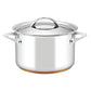 Essteele Per Vita Copper Base Stainless Steel Induction Covered Stockpot 24cm/7.1L