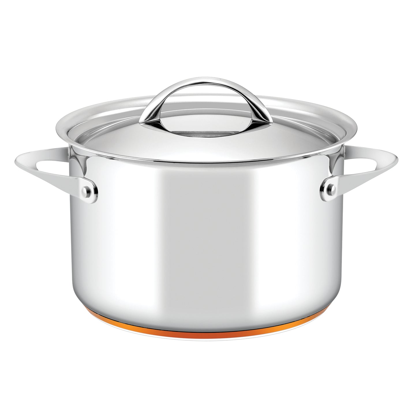 Essteele Per Vita Copper Base Stainless Steel Induction Covered Stockpot 24cm/7.1L