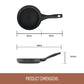 Essteele Per Domani Nonstick Induction Open French Skillet 20cm