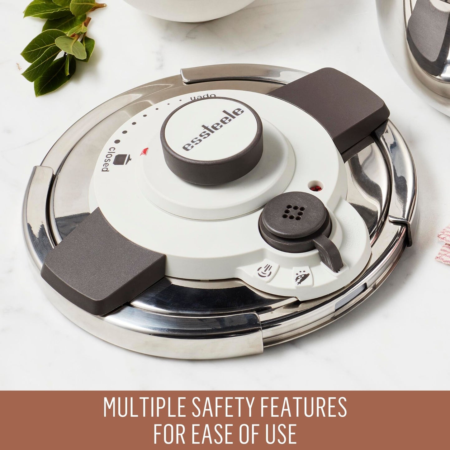Essteele Per Velocita Stainless Steel Pressure Cooker 22cm/8L