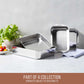Essteele Clad Ovenware Stainless Steel Square Roasting Pan 20.5cm x 20.5cm x 5cm