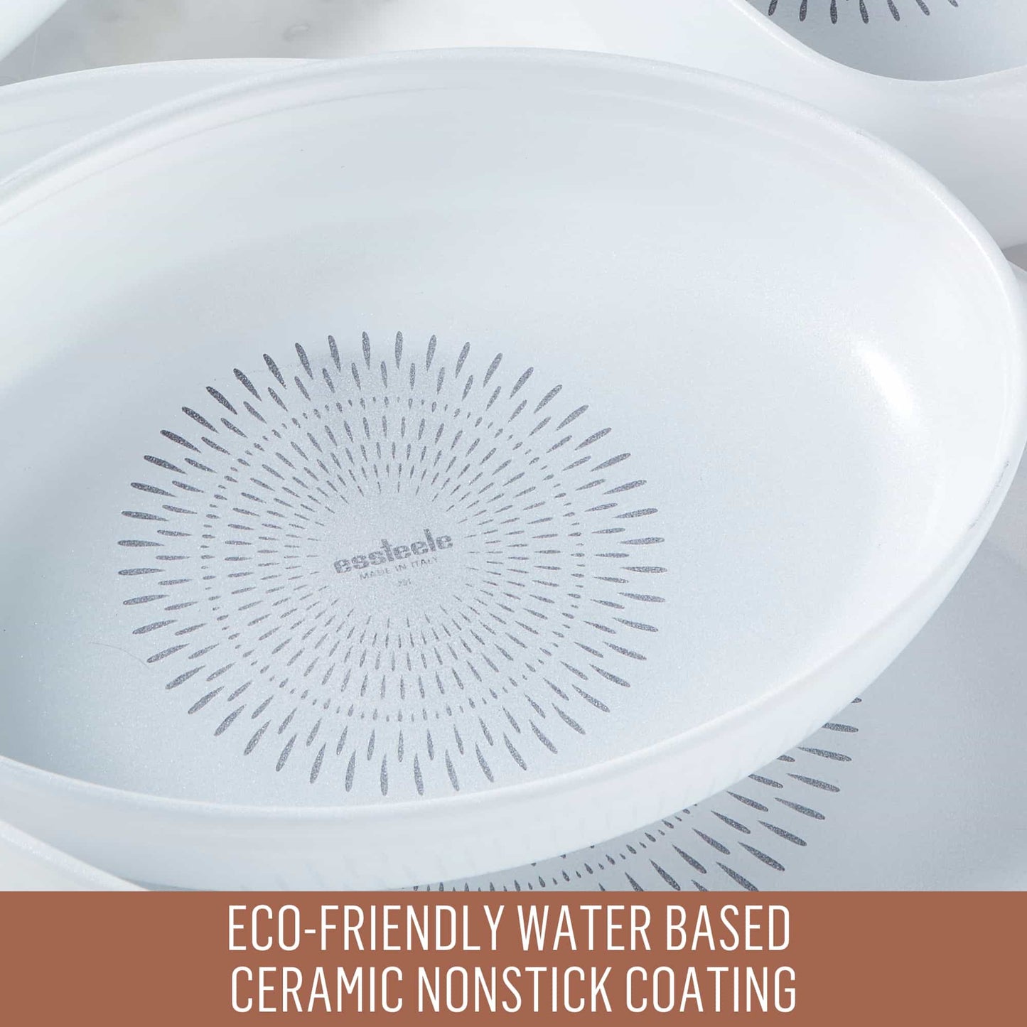 Essteele Glass Ceramic Nonstick 3.5L Large Oval Dish 39 x 27 x 6.6cm