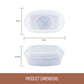 Essteele Glass Ceramic Nonstick 3.9L Covered Casserole 37 x 22cm