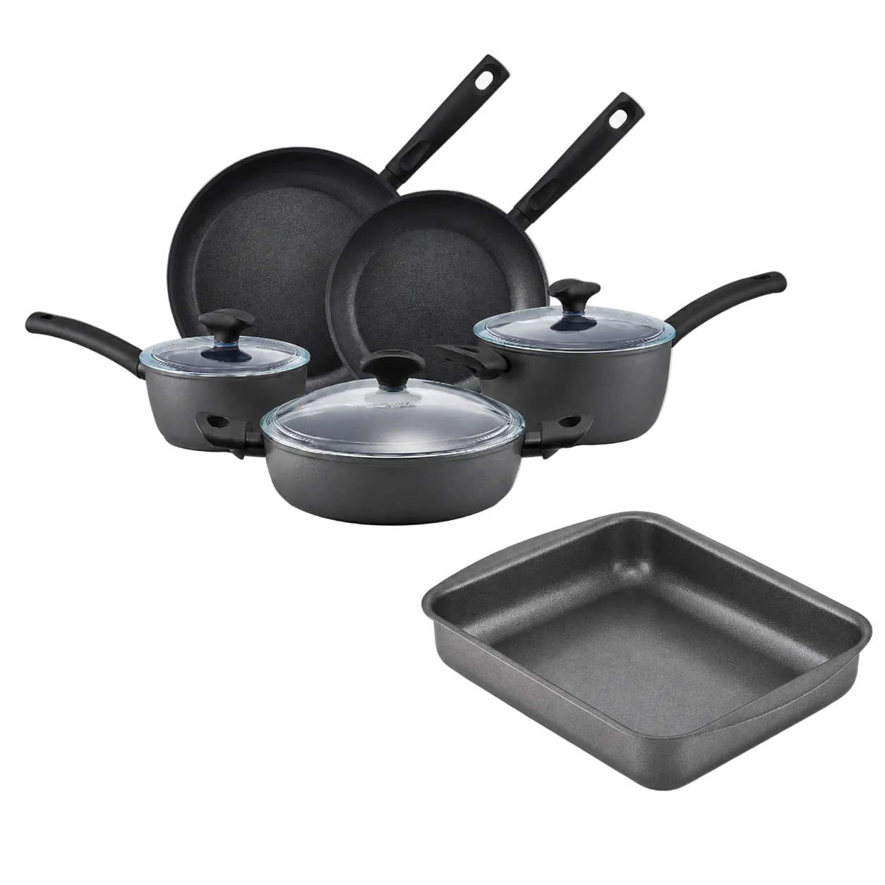 Essteele Per Benessere Ceramic Nonstick Induction 6 Piece Cookware Set ...