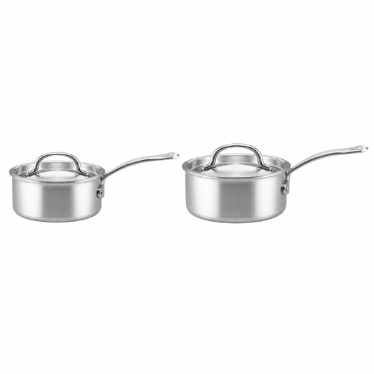 Essteele Per Amore Clad Stainless Steel Induction Saucepan Set